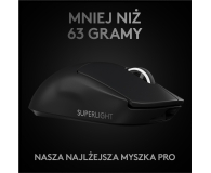 Logitech G PRO X Superlight czarny - 613751 - zdjęcie 8